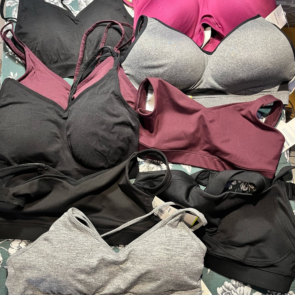 OLD NAVY Sports bras (lot of 10)